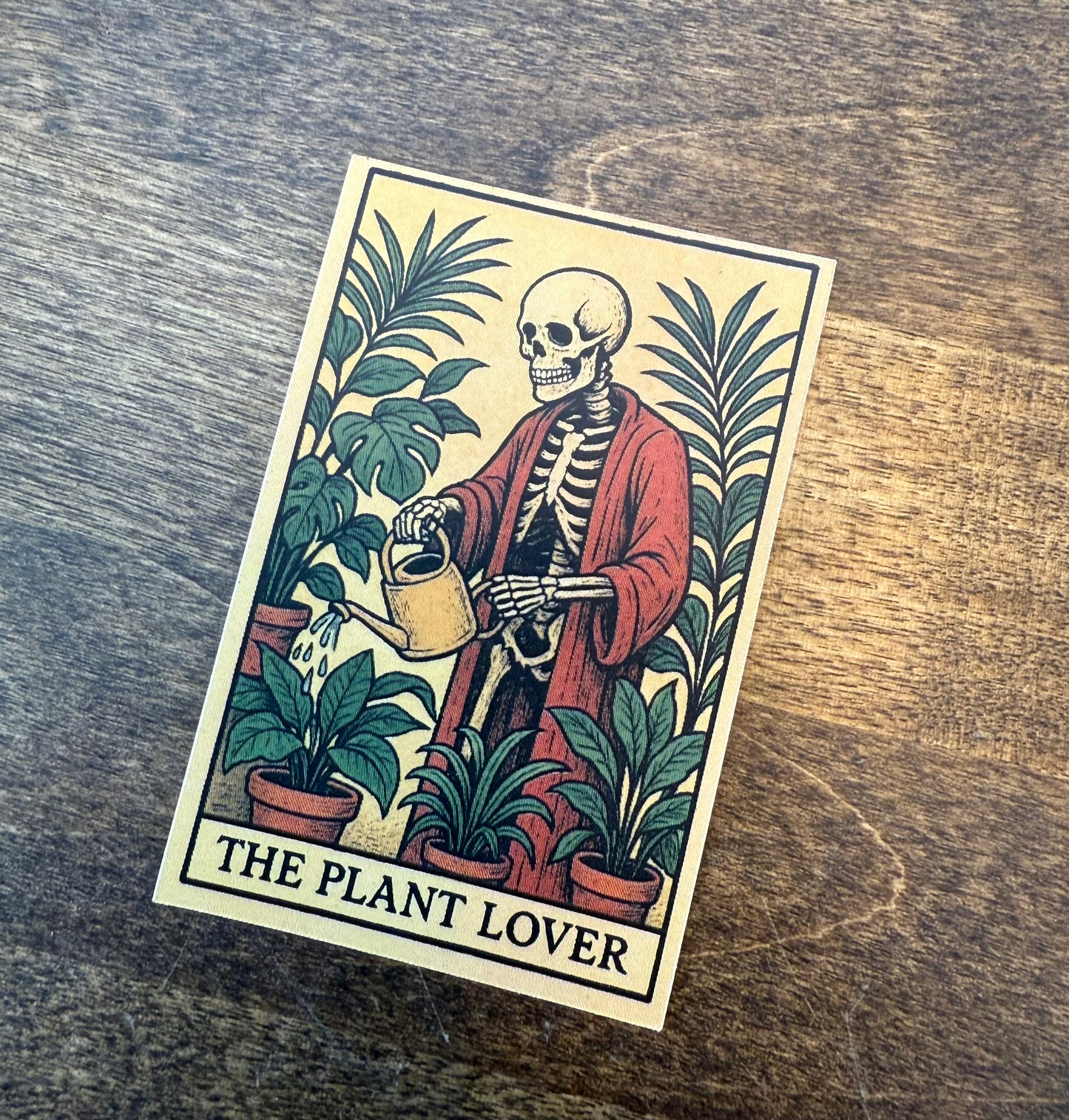 "The Plant Lover" Tarot Sticker