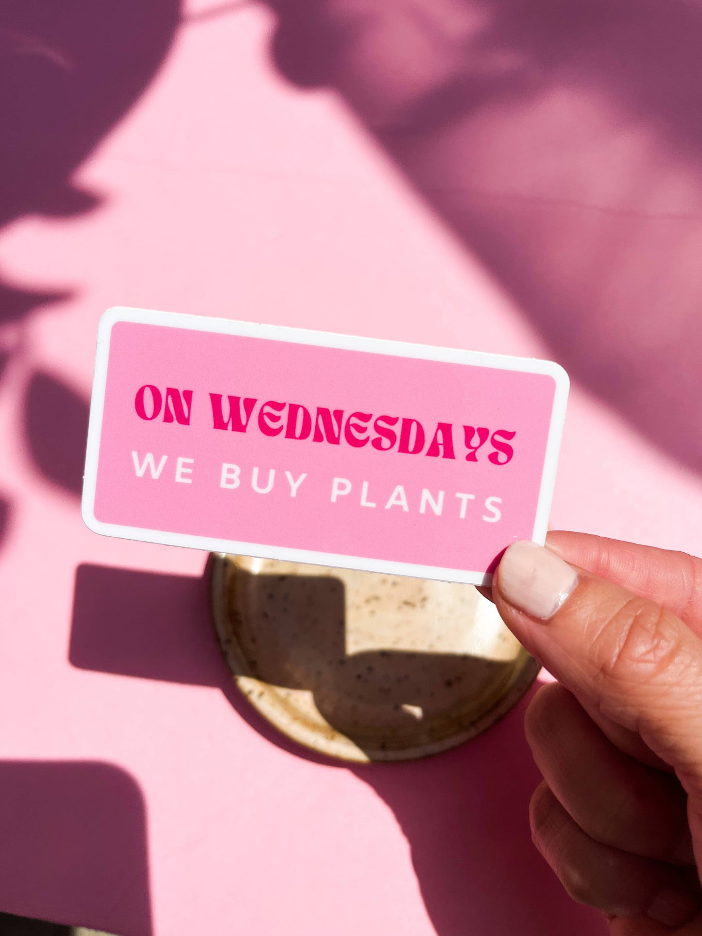 "On Wednesdays" Sticker