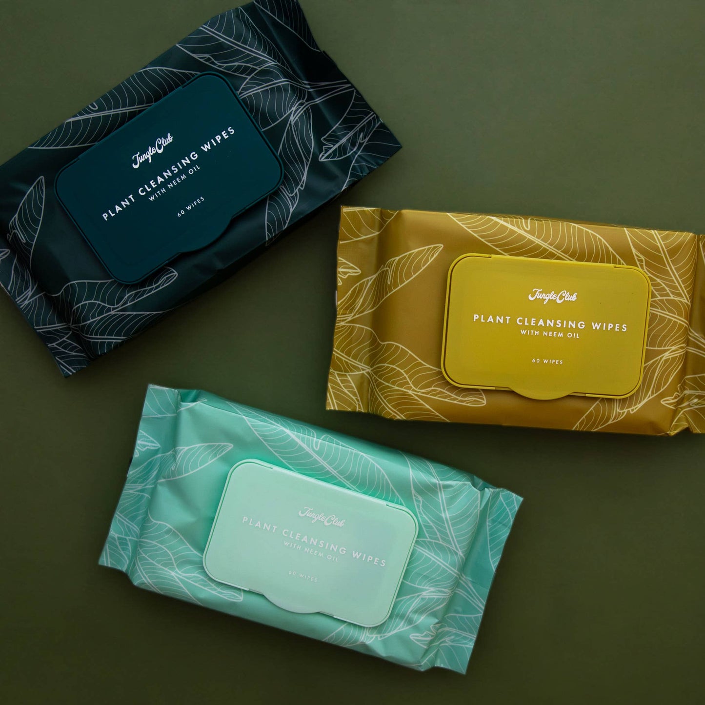 NEW- Plant Cleansing Wipes | Palm | Neem Oil Infused