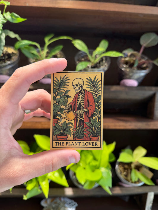 "The Plant Lover" Tarot Sticker