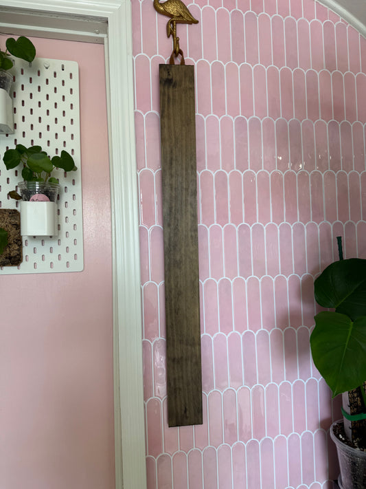 Hanging Wall Plank